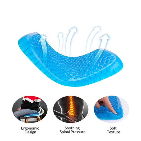 cojìn silicona en gel flexible y transpirable
